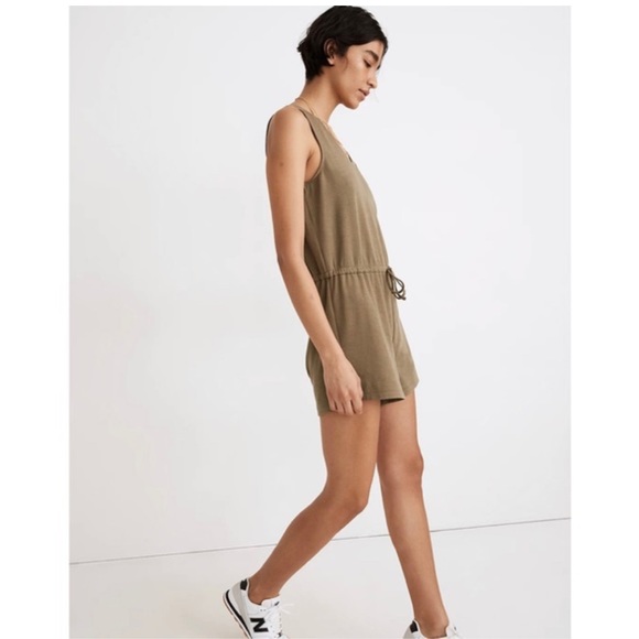 Madewell MWL Breeze Drawstring Romper - Picture 2 of 4
